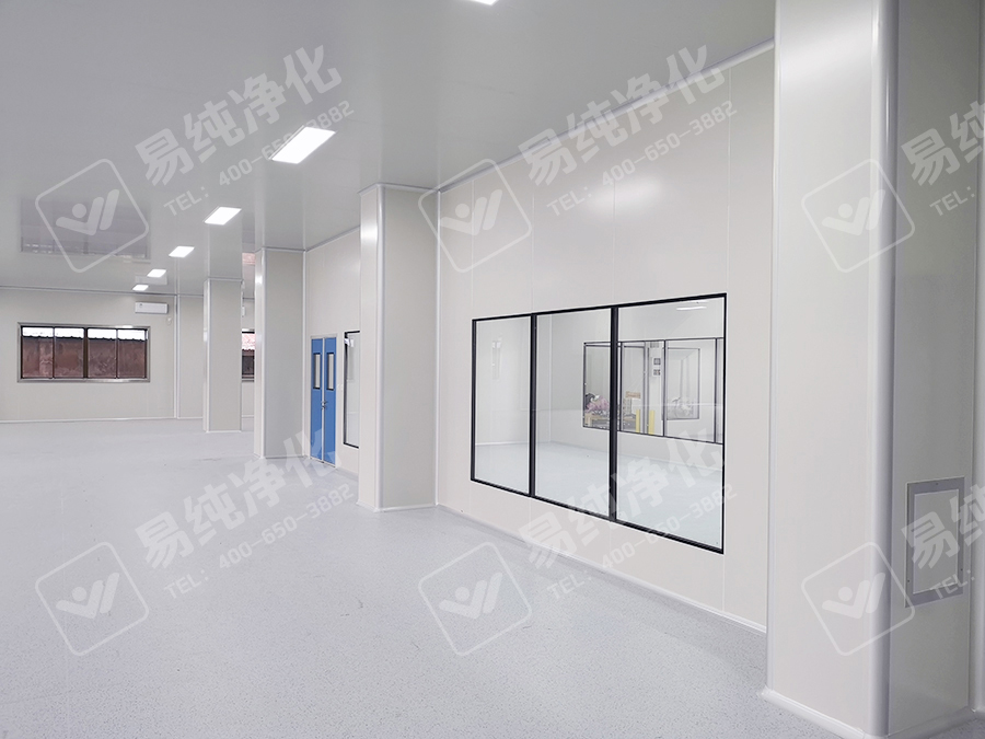 整體工程采用手工板裝修改造，吊頂采用手工單玻鎂凈化板，墻體采用手工巖棉板.jpg